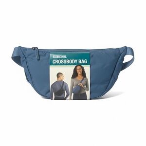 32 Degrees COOL Black Crossbody Sling Bag Water-Resistant Fanny Pack NEW